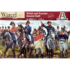 ITALERI ITA6065 Waterloo (200years) British & Prussian GEN.ST. Italy Model kit, Brown