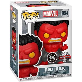 Funko Pop! Marvel: Red Hulk Figure (Hot Topic Exclusive)