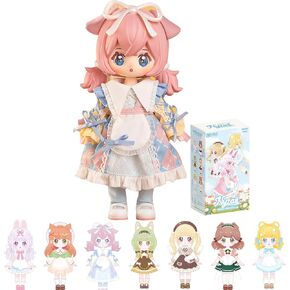 1/12 BJD Dolls Blind Box,Kawaii BJD Dolls Dream Town Series Ball Jointed Doll Collectable Action Figure Posable Dress Up Doll for Girls Birthday Party Gift Toys