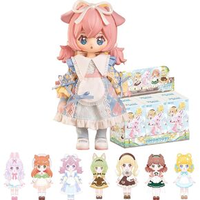 1/12 BJD Dolls Blind Box ، Kawaii BJD Dolls Dream Town Series Ball Dolled Dollable Action Figure Dress Up Doll for Girls Birthdy Party Gift Toys