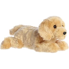 Aurora® Adorable Flopsie™ Goldie™ Stuffed Animal - Playful Ease - Timeless Companions - Brown 12 Inches