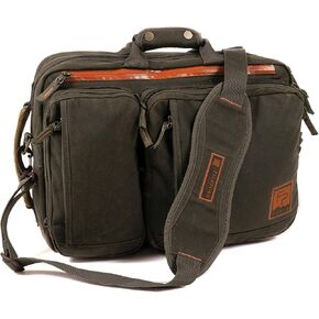 fishpond Boulder Briefcase, Peat Moss