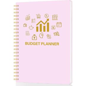 Budget Planner - Monthly Financial Planner Organizer with Expense Budget Book/Expense Tracker Notebook/Accounting Book to Manage Your Money Effectively, Start Anytime, A5(5.8" * 8.2") Black Golden