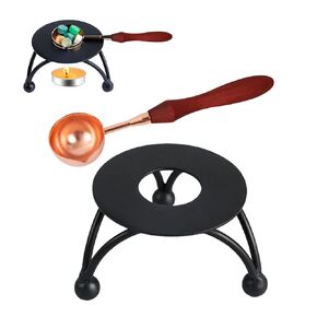 Wax Seal Warmer with Sealing Wax Spoon for Wax Seal Stamp Wax Seal Melter for Wax Seal Kit