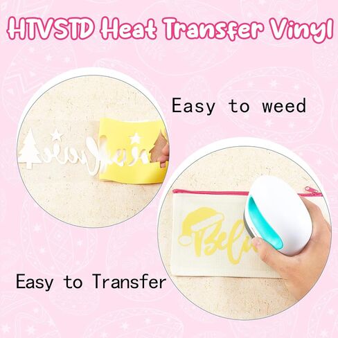 Boho Heat Transfer Vinyl -10 Sheets 12 * 10inches Rainbow/Heart/Star Pattern HTV Plaid Iron on Vinyl for T-Shirts in Saudi Arabia