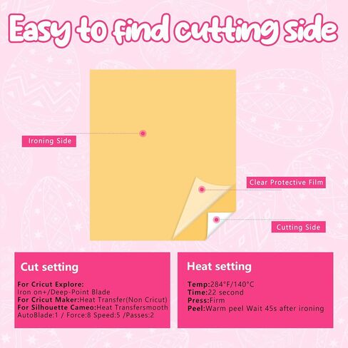 Boho Heat Transfer Vinyl -10 Sheets 12 * 10inches Rainbow/Heart/Star Pattern HTV Plaid Iron on Vinyl for T-Shirts in Saudi Arabia
