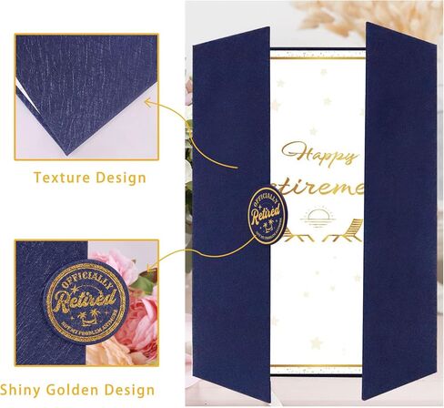 Trgowaul Retirement Party Decorations, Happy Retirement Guest Book Alternative, Funny Retirement Party Signature Certificate, Card Congrats Retired Party Supplies Gifts Sign for Men Women Coworkers in Saudi Arabia