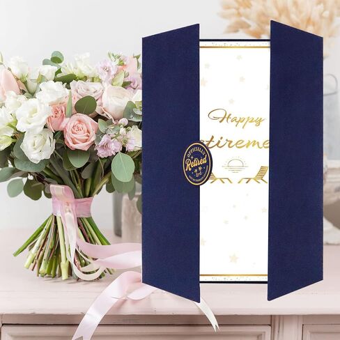 Trgowaul Retirement Party Decorations, Happy Retirement Guest Book Alternative, Funny Retirement Party Signature Certificate, Card Congrats Retired Party Supplies Gifts Sign for Men Women Coworkers in Saudi Arabia
