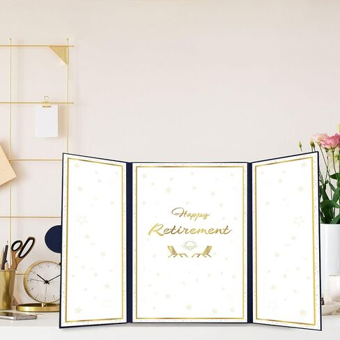 Trgowaul Retirement Party Decorations, Happy Retirement Guest Book Alternative, Funny Retirement Party Signature Certificate, Card Congrats Retired Party Supplies Gifts Sign for Men Women Coworkers in Saudi Arabia