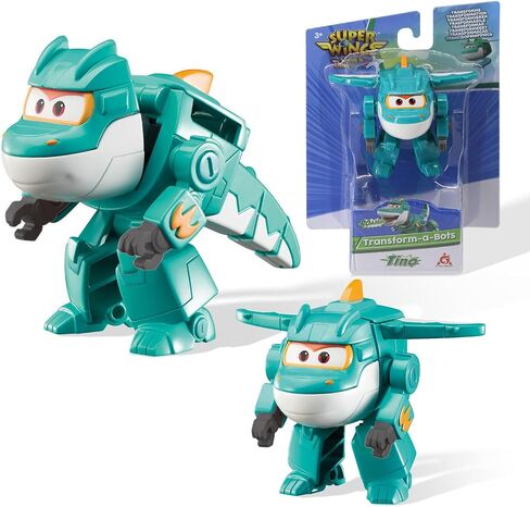 ألعاب Super Wings Transformer ، 2 في Tino Robot Transformer Action ، ألعاب محول الروبوت 2-في الوضع 1 للبنين الفتيات 4-6 6-8 ، ألعاب الطائرات الممتعة للأطفال الصغار الأطفال الذين تتراوح أعمارهم بين 3 4 5 6 7 8 in Kuwait