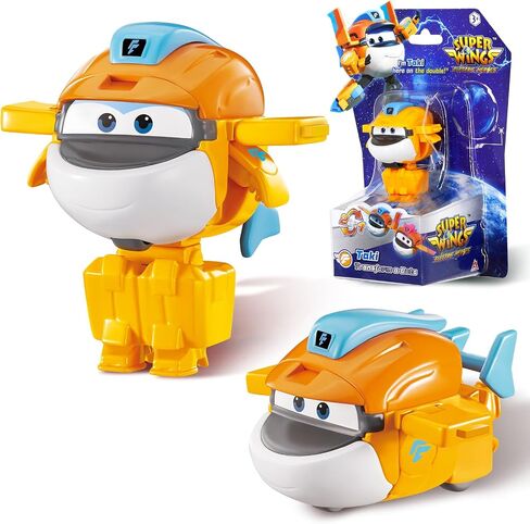 ألعاب Super Wings Transformer ، 2 في Tino Robot Transformer Action ، ألعاب محول الروبوت 2-في الوضع 1 للبنين الفتيات 4-6 6-8 ، ألعاب الطائرات الممتعة للأطفال الصغار الأطفال الذين تتراوح أعمارهم بين 3 4 5 6 7 8 in Kuwait