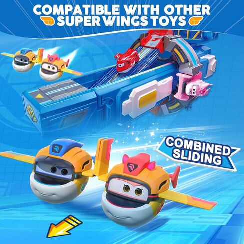 ألعاب Super Wings Transformer ، 2 في Tino Robot Transformer Action ، ألعاب محول الروبوت 2-في الوضع 1 للبنين الفتيات 4-6 6-8 ، ألعاب الطائرات الممتعة للأطفال الصغار الأطفال الذين تتراوح أعمارهم بين 3 4 5 6 7 8 in Kuwait