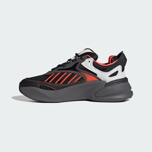 حذاء الجري OZMORPH Carbon/Grey Six/Lucid Blue Road للرجال من adidas -IE2026-Size 8 in Saudi Arabia
