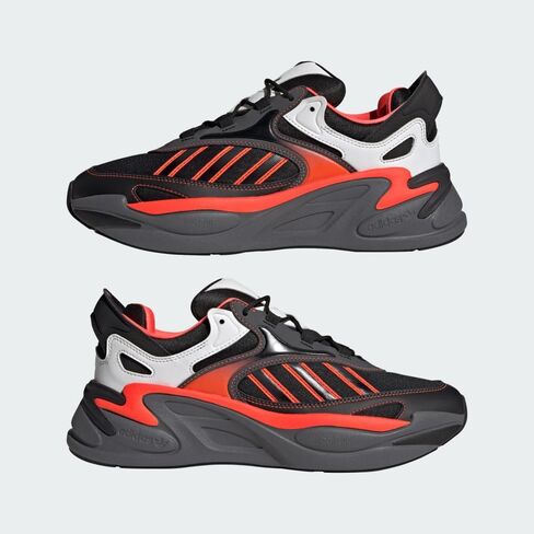 حذاء الجري OZMORPH Carbon/Grey Six/Lucid Blue Road للرجال من adidas -IE2026-Size 8 in Saudi Arabia