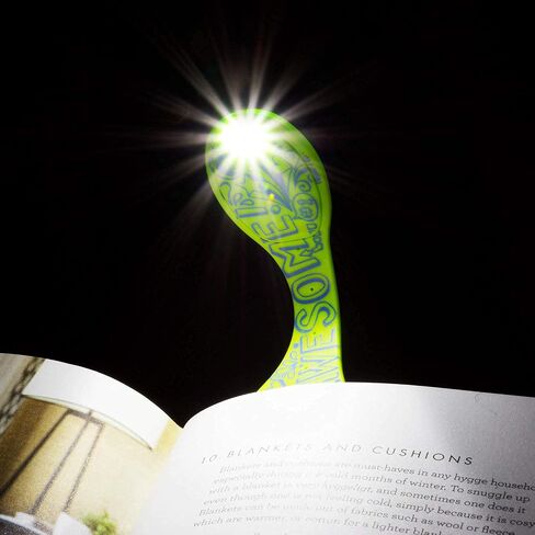 هدايا للقراء والكتاب Flexilight 2-in-1 LED ضوء القراءة | مقطع على إشارة مرجعية وكتاب الضوء | قراءة مصباح للأطفال والكبار | ملحقات الكتاب الأساسية | هدية لعشاق الكتب in Saudi Arabia