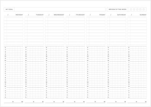 Paperian Believe Time Tracker - A4 Size Wirebound Undated Learning Planner/To Do List/Diary Pine Green in Saudi Arabia