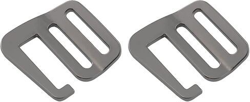 2pcs Adjustable 25mm Buckles for Webbing Slide Buckles G Hook in Saudi Arabia