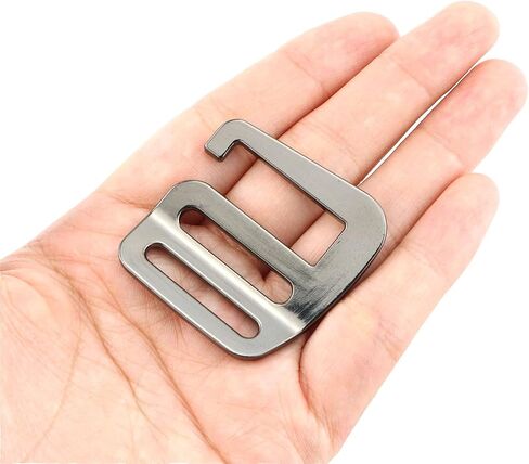 2pcs Adjustable 25mm Buckles for Webbing Slide Buckles G Hook in Saudi Arabia