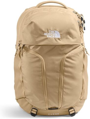 THE NORTH FACE Women's Surge Commuter Laptop Backpack - PFAS Free, Khaki Stone, One Size in Saudi Arabia