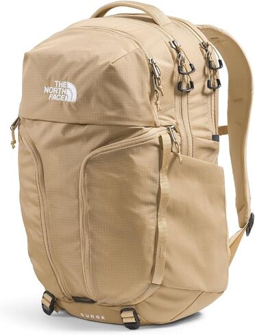 THE NORTH FACE Women's Surge Commuter Laptop Backpack - PFAS Free, Khaki Stone, One Size in Saudi Arabia