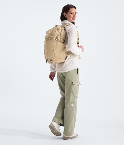 THE NORTH FACE Women's Surge Commuter Laptop Backpack - PFAS Free, Khaki Stone, One Size in Saudi Arabia