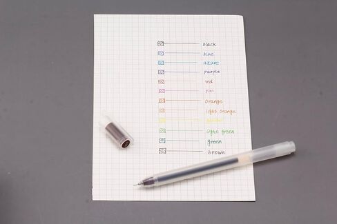 0.38 Ultra Fine Point Colored Pens,Assorted Color Ink, 12 Coloring Long Lasting Smooth Writing Pen for Journaling,Drawing,Marking Out,No Bleed & Smudge & Smear,Ultralight Barrel,12 Counts in Saudi Arabia