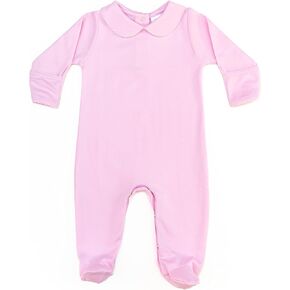 Footie with Collar Made From 100% Pima Cotton (US, Age, Newborn, Green Tea) in Kuwait