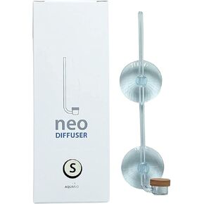 Aquario Neo CO2 Aquarium Diffuser - CO2 Diffuser Aquarium Kit, Fine Mist Oxygen for Fish Tank, CO2 Diffuser for Aquarium Plants, CO2 System for Aquarium - Normal Special Diffuser, Small