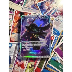 One Piece Trading Card Game, 50 Card Lot + 1 Bonus Secret Rare Card, Mint Condition