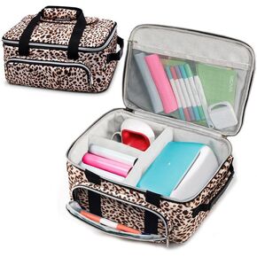 VIGEGARI Carrying Case Compatible with Cricut Joy, Easy Press Mini, Carrying Bag with Pockets for Cri cut Accessories, Cri cut Case