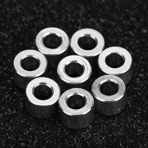 Rc Car Shock, Aluminium Alloy RC Spacer 5mm/0.2inch Axial SCX10 RC Car 8pcs/Set for RC Crawler for RC Car for RC Truck