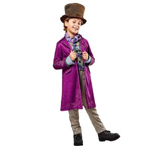 Rubies Boy's Wonka Movie Willy Wonka Complete Costume
