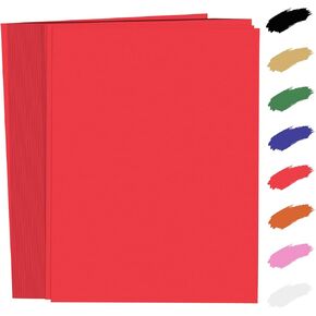 100 Sheets Blue Card Stock 8.5 x 11in,250GSM 92lb Blue Cardstock Card Stock Construction Paper,Heavy Weight Printer Paper for Invitations, Stationery Printing, Scrapbooking,Crafts, DIY Cards
