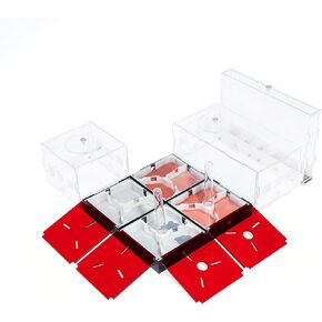 Ant Farm Nest Kit for Kids and Adults (Size 5), Ant Colony Formicarium with Sand Castle, Water Tower, Feed Area and Nursery Room