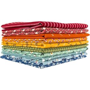Prairie Fat Eighth Bundle (10 pieces) by Lori Holt for Riley Blake (LH.PRAIRIE.A.10FE)