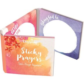 DaySpring - Uniquely Created Sticky Prayers - Stick a Prayer Anywhere, 4" x 4" (10447)