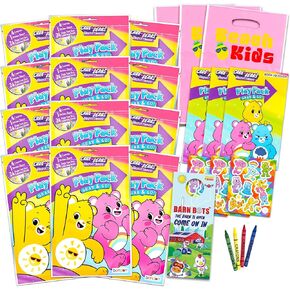 Care Bears Ultimate Party Favors Packs -- Bundle Includes 12 Sets with Stickers, Coloring Books, Stamper and Crayons (Party Supplies)