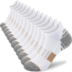 جوارب Amutost Ankle Socks النسائية الرياضية المريحة للجري بدون جوارب مبطنة 3-6 أزواج in Kuwait