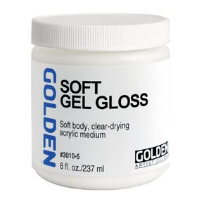 Golden Artist Colors - Soft Gel Gloss - 8 oz Jar
