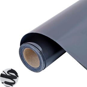 3D نفخة HTV Matte Heat Roll Roll 12 "× 12 قدم الحديد على Heat Press T Shirt لجميع تصميم Vinyl Machine (12 قدمًا ، أبيض ثلاثي الأبعاد)
