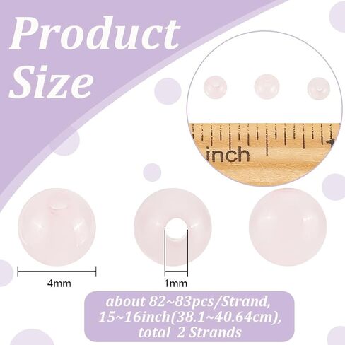 Olycraft 32pcs 12mm Natural Rose Quartz Shape Heart Meds Carved Pink Quartz Beads with Hole Gemstone Beads Lourds for Necklace Bracelet Congring Diy Making Making in Kuwait