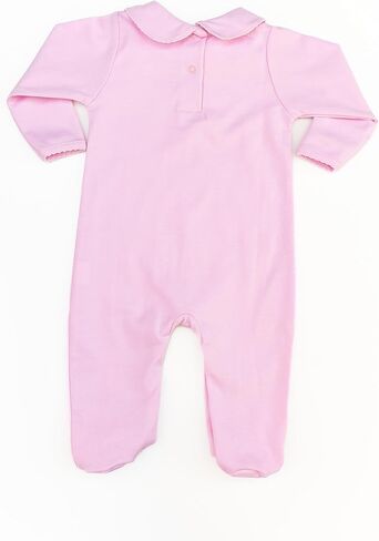 ربطة قدم مع ياقة مصنوعة من قطن بيما بنسبة 100% (الولايات المتحدة، العمر، حديثي الولادة، الشاي الأخضر) in Kuwait