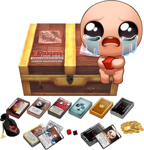 The Binding of Isaac: Four Souls+ (2nd Edition) - Expansion, Strategy Card Game, Officially Licensed, Ages 13+, 1-4 Players, 30 Min in Kuwait