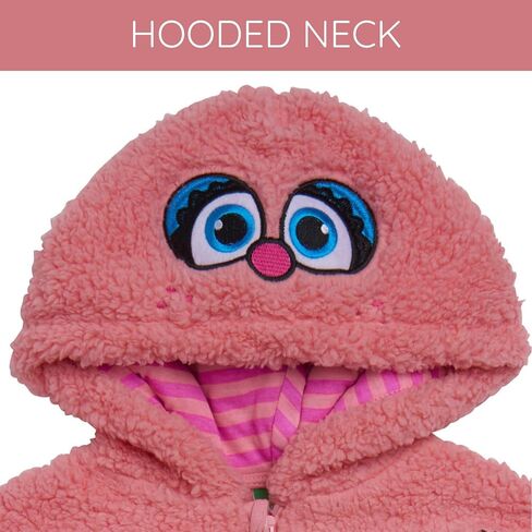 Sesame Street Cookie Monster Elmo Fleece Zip Up Hoodie Infant to Toddler in Kuwait