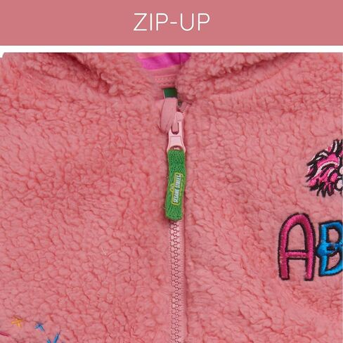 Sesame Street Cookie Monster Elmo Fleece Zip Up Hoodie Infant to Toddler in Kuwait