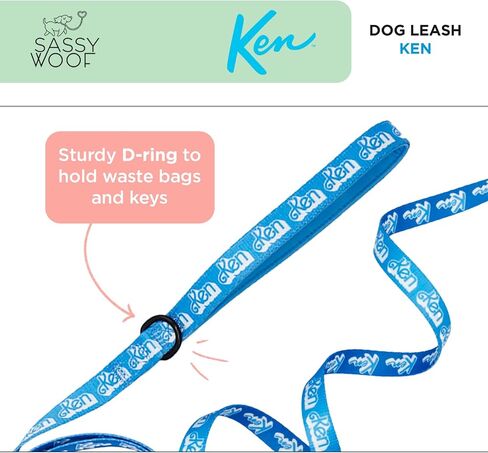 Ken™ Dog Leash 60-Inch with Neoprene Padded Handle - Comfortable, Durable, and Stylish for Small to Large Dogs - Officially Licensed in Saudi Arabia