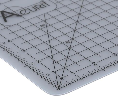 Acurit Self-Healing Cutting Mats - Self-Healing Craft Mats for Cutting, Measurements, Studios, Design, & More! - [Green - 12x18"] in Kuwait