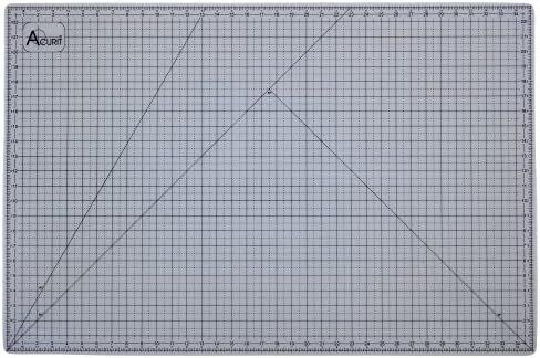 Acurit Self-Healing Cutting Mats - Self-Healing Craft Mats for Cutting, Measurements, Studios, Design, & More! - [Green - 12x18"] in Kuwait