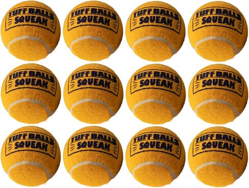 Petsport 12 Pack Small (1.8 ") كرات صغار صغار للكلاب | شعر متين غير سامة ومطاط | لعب جلب أو إطلاق أو تشاك أو إرم في حديقة الكلاب in Kuwait