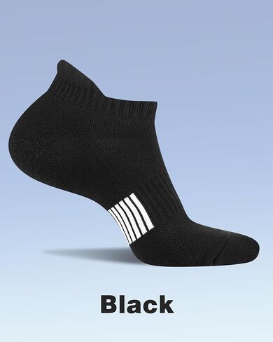 Amutost Ankle Socks Womens Athletic Running Comfort No Show Socks Cushioned 3-6Pairs in Kuwait